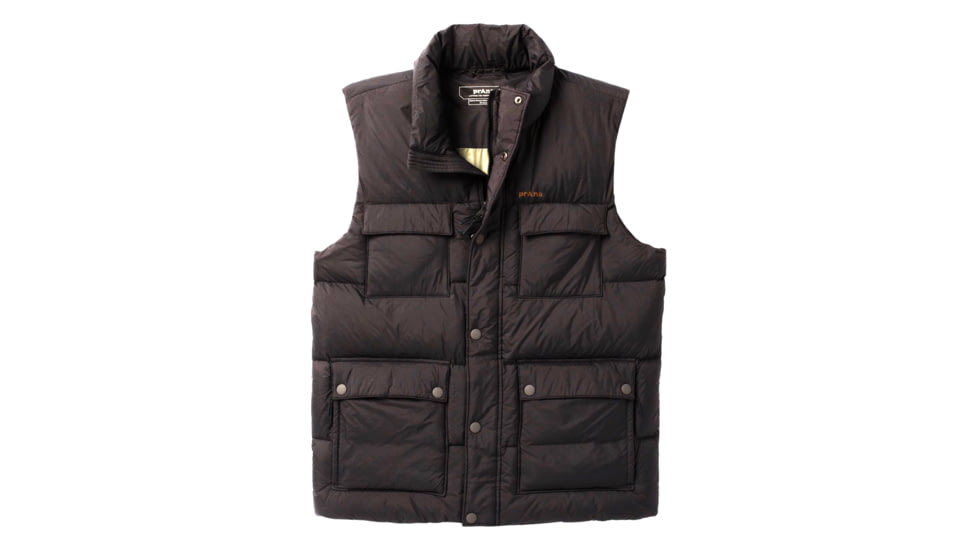 prAna Red Slate Vest, Charcoal, Medium, M13202594-CHR-M
