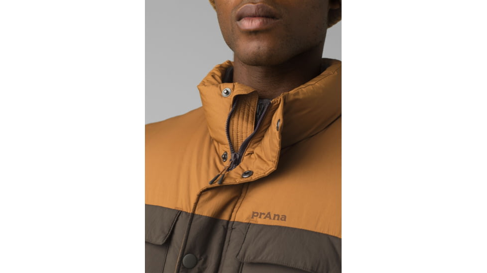 prAna Red Slate Vest, Walnut Colorblock, Large, M13202594-WACX-L