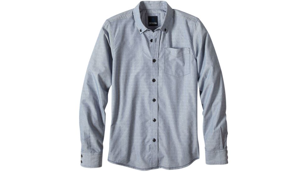 prAna Reinhold Shirt - Men's -Dark Cobalt-X-Large