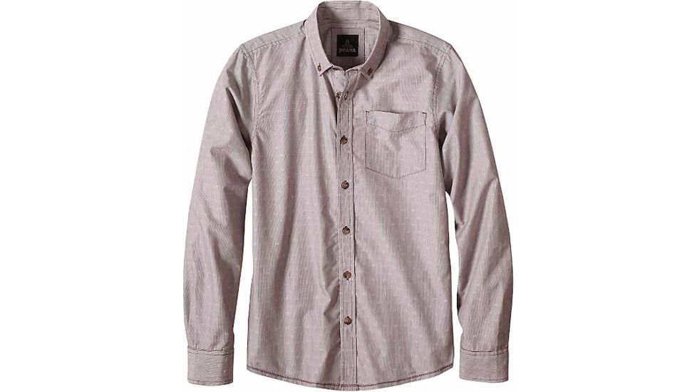 prAna Reinhold Shirt - Men's -Eggplant-X-Large