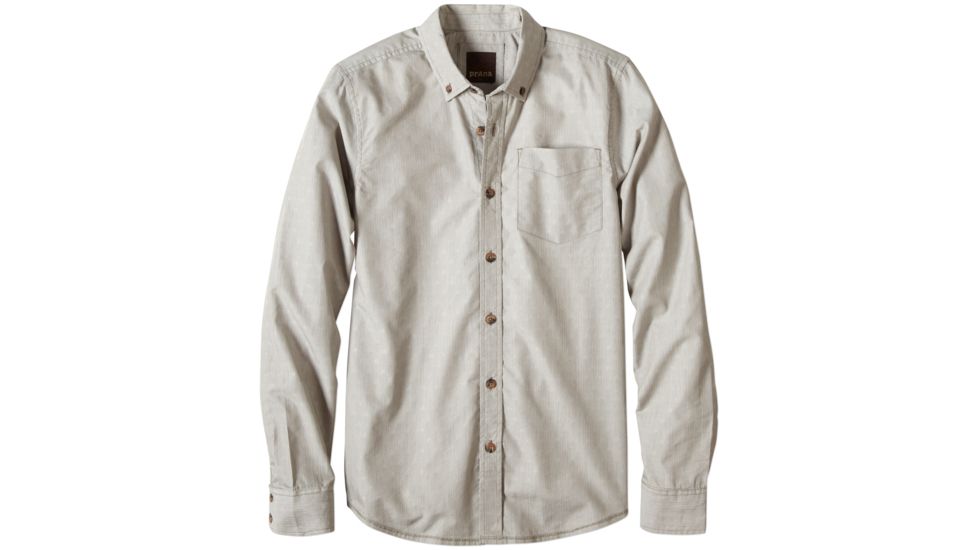 prAna Reinhold Shirt - Men's -Mud-X-Large