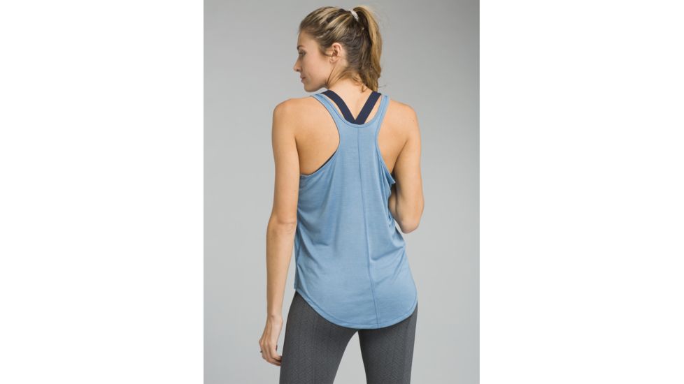 prAna Revere Tank - Womens, Steel Blue, Small, W11170010-STBL-S