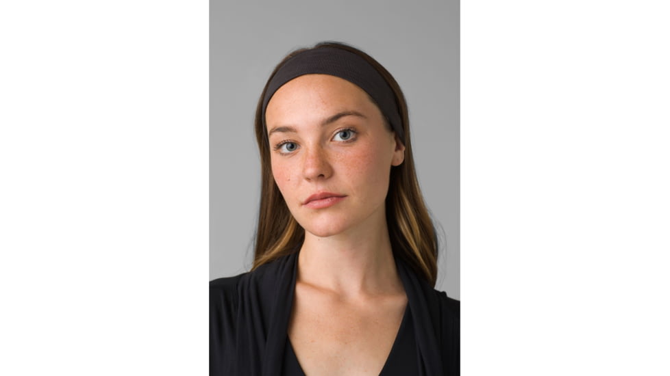 prAna Reversible Headband, Black Heather, One Size, 1963171-001-O/S