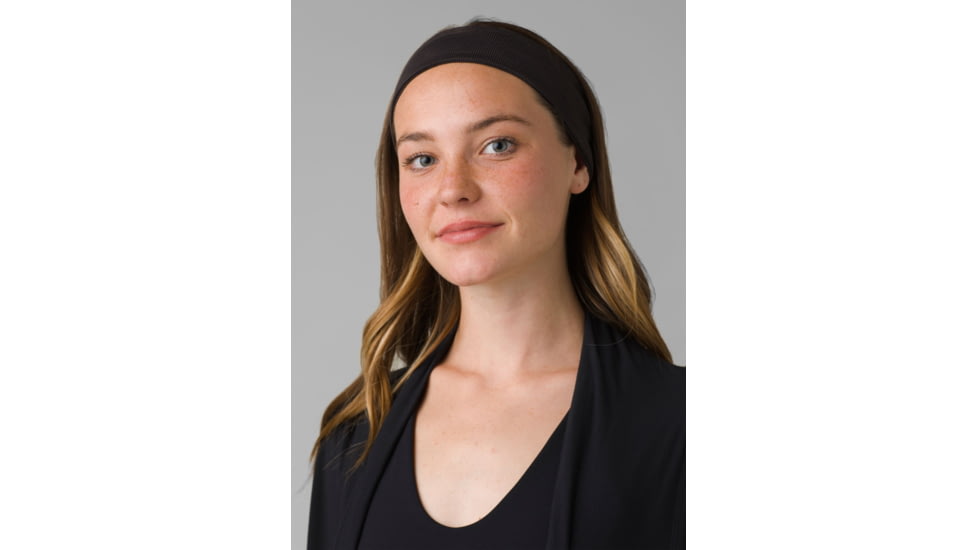 prAna Reversible Headband, Black Heather, One Size, 1963171-001-O/S
