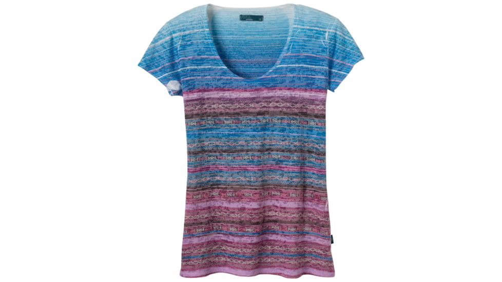 prAna Ribbon Tee - Women's-Dewberry-Small