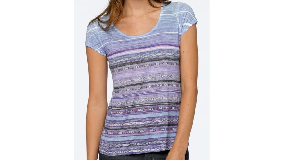 prAna Ribbon Tee - Women's-Bijou Blue-X-Small
