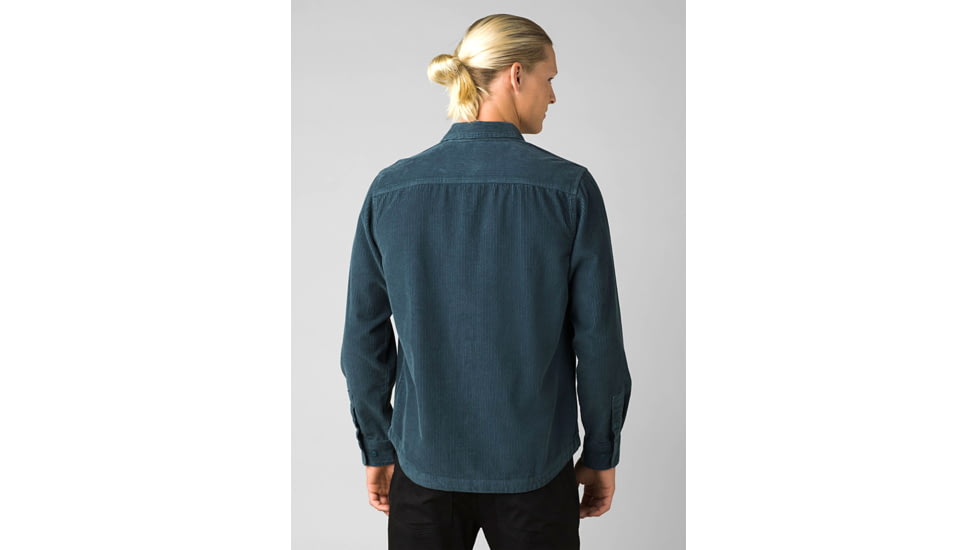 prAna Ridgecrest Long Sleeve Top - Men's, Extra Large, Deep Stellar, 1967951-400-ST-XL