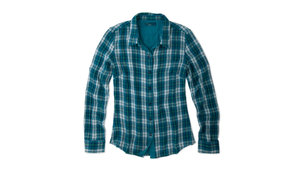 prAna Riley Woven Shirt - Women's-Ink Blue-Large