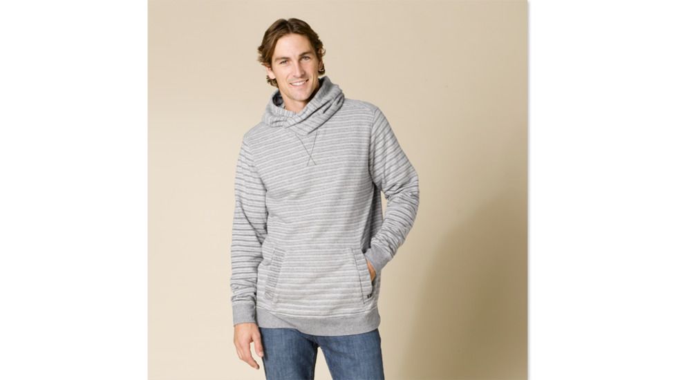 prAna Rincon Hoodie - Men's-Grey-Small
