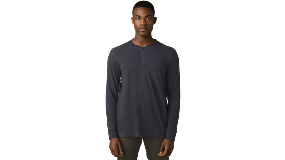 prAna Ronnie Henley Shirt, Nautical, XLarge, M23190583-NAU-XL