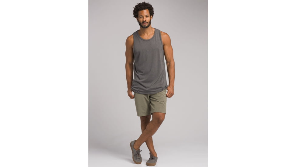 prAna Rotham Short 9 Inch Inseam, Cargo Green, 28 Waist, M31191496 -318-28