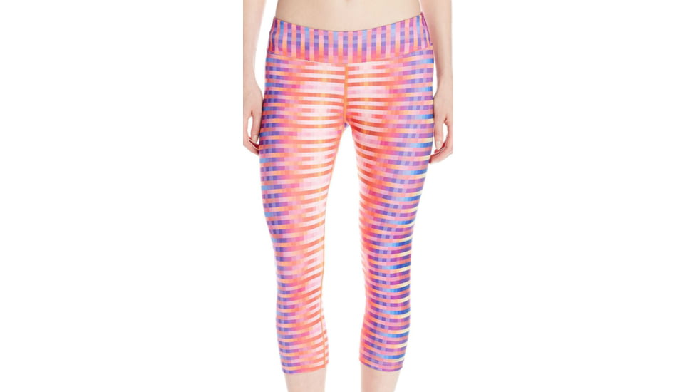 prAna Roxanne Capri - Women's -Orange Pixel-X-Large
