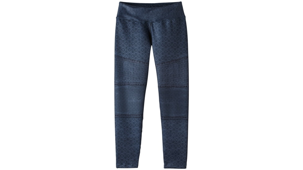 prAna Roxanne Printed Legging - Women's-Charcoal Moto-Regular Inseam-X-Small
