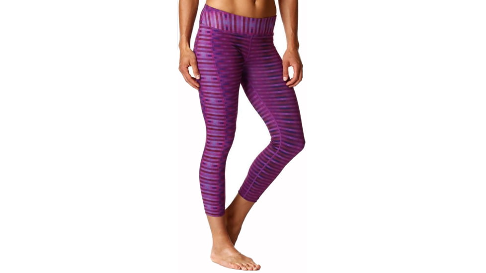 prAna Roxanne Printed Legging - Women's-Black Plum Pixel-Regular Inseam-X-Small