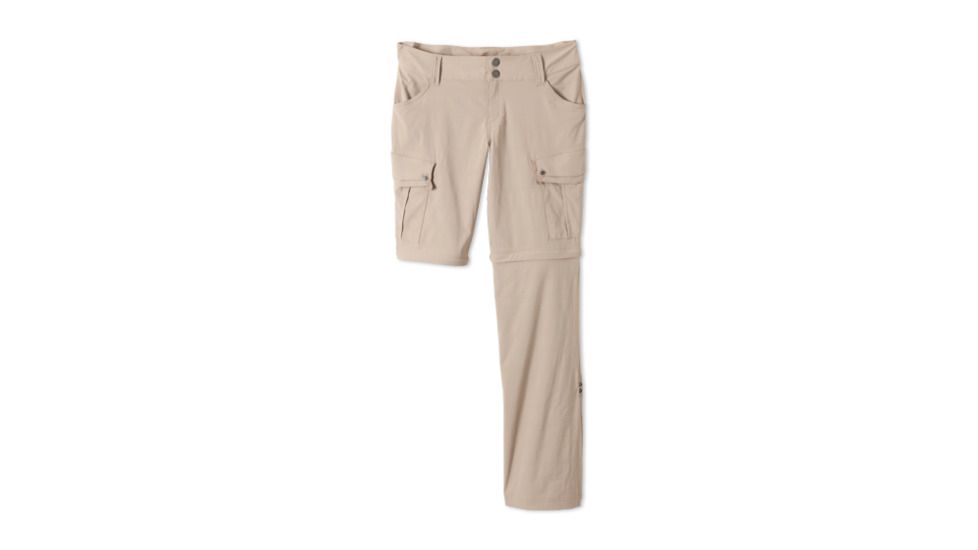 prAna Sage Convertible Pant - Women's-Dark Khaki-Regular Inseam-2