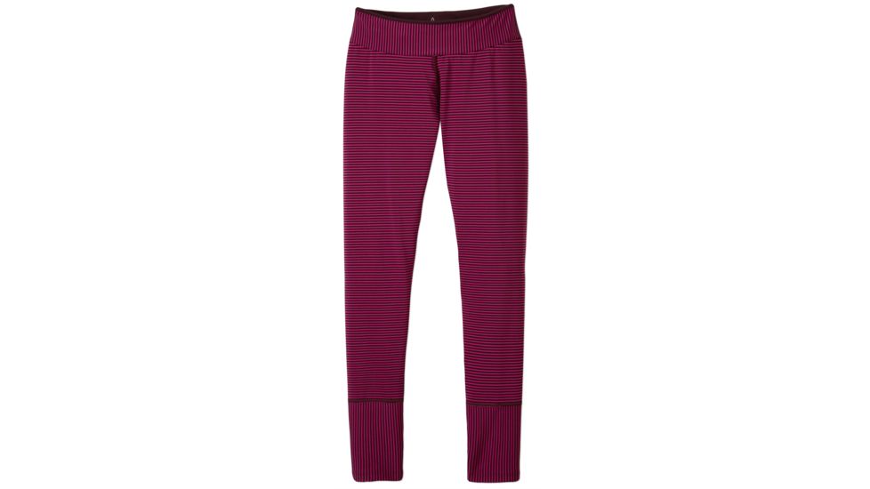 prAna Sapphire Legging - Women's-Black Plum Stripe-Regular Inseam-X-Large