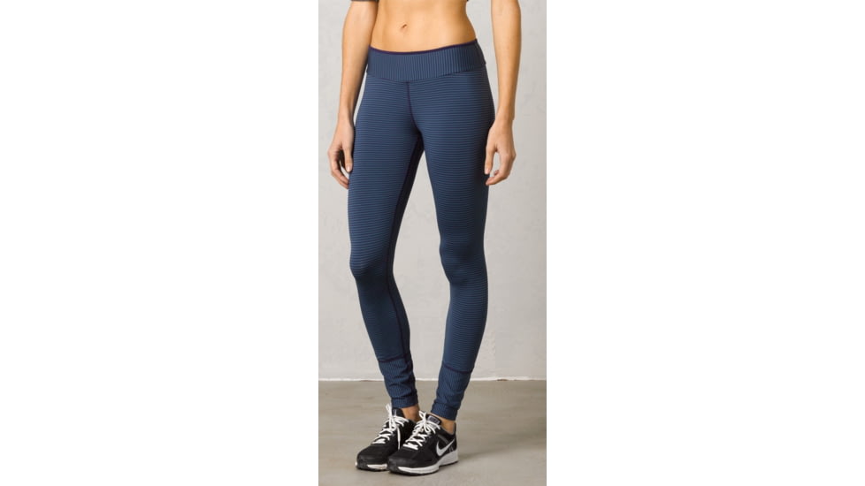 prAna Sapphire Legging - Women's-Indigo Stripe-Regular Inseam-Small