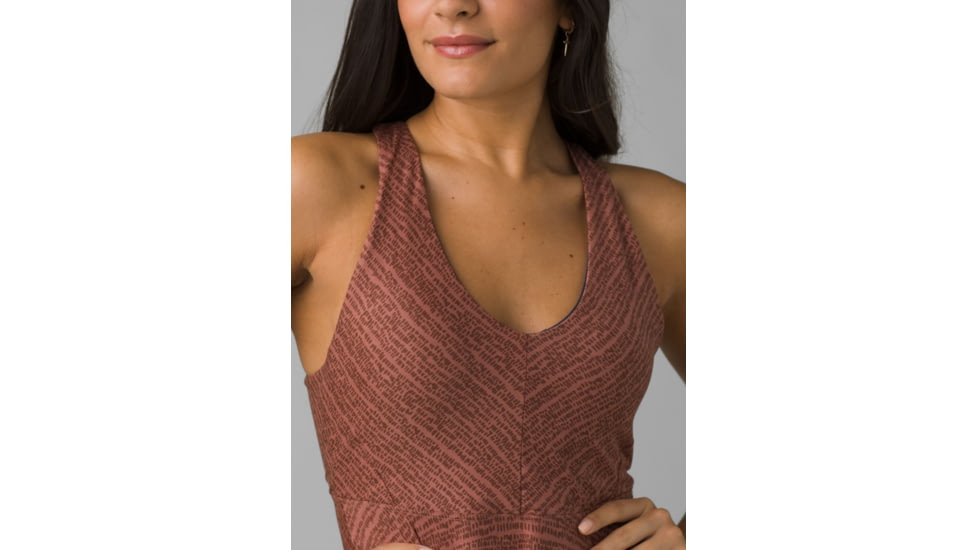 prAna Saxon Dress - Womens, Terra Pebbles, S, 1970651-200-S