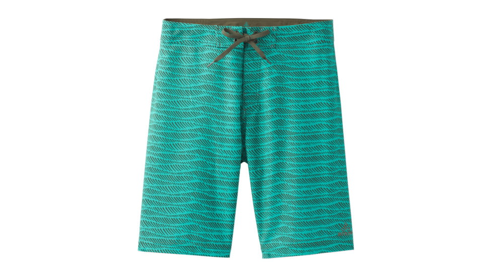 prAna Sediment Short - Men's-Emerald Current-36 Waist
