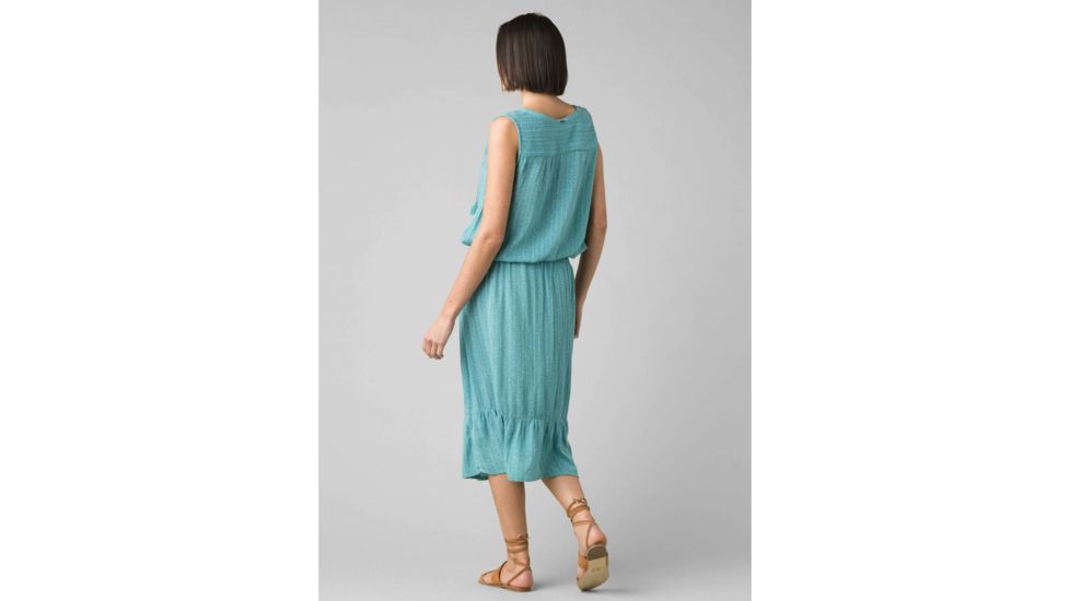 prAna Sentinel Maxi Dress - Womens, Azurite, Medium, W31202123-AZUT-M