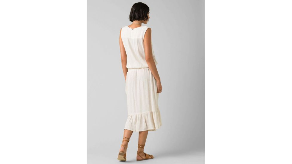 prAna Sentinel Maxi Dress - Womens, Bone, Medium, W31202123-BON-M