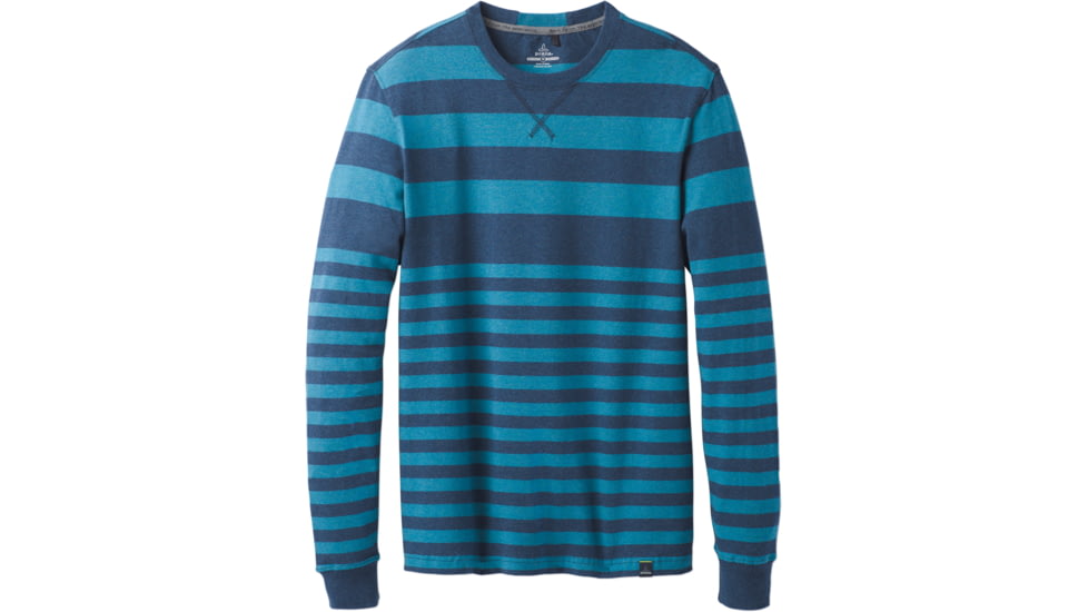 prAna Setu Crew Sweatshirt - Men's-Dusk Blue-Medium