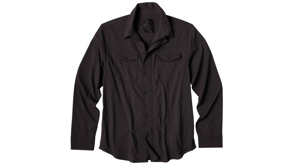 prAna Shadow Jacket - Men's-Charcoal-Small