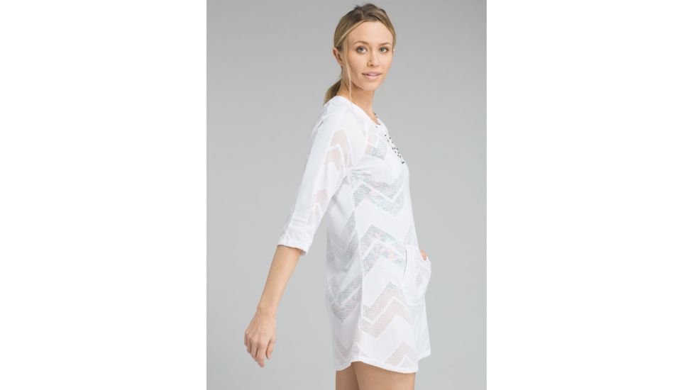 prAna Shea Tunic - Womens, White, Large, W23181086-WHT-L