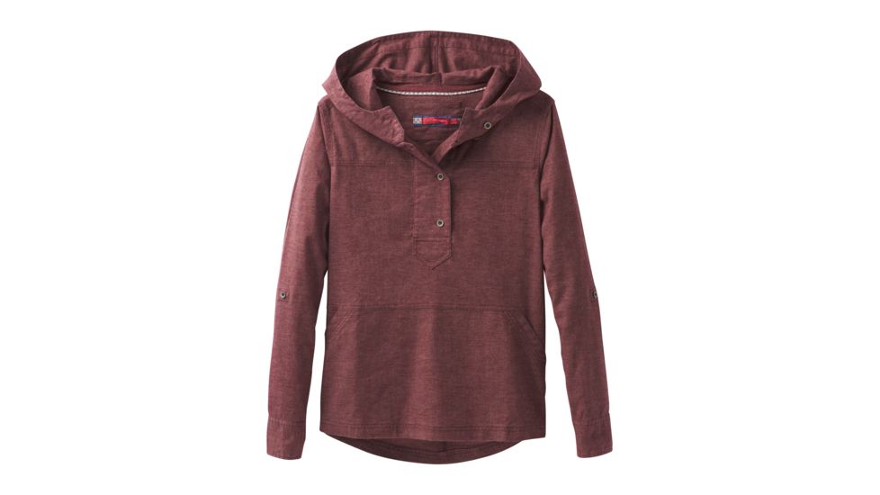 prAna Shelton Top - Womens, Wedged Wood, X-Large, W23180503-WDWO-XL