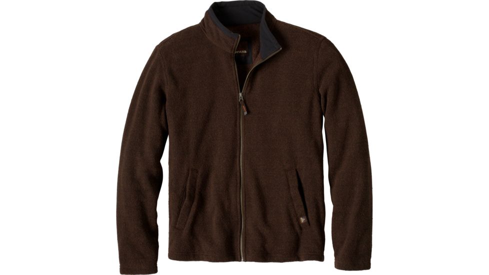 prAna Sherpa Fill Zip - Men's-Brown-Large