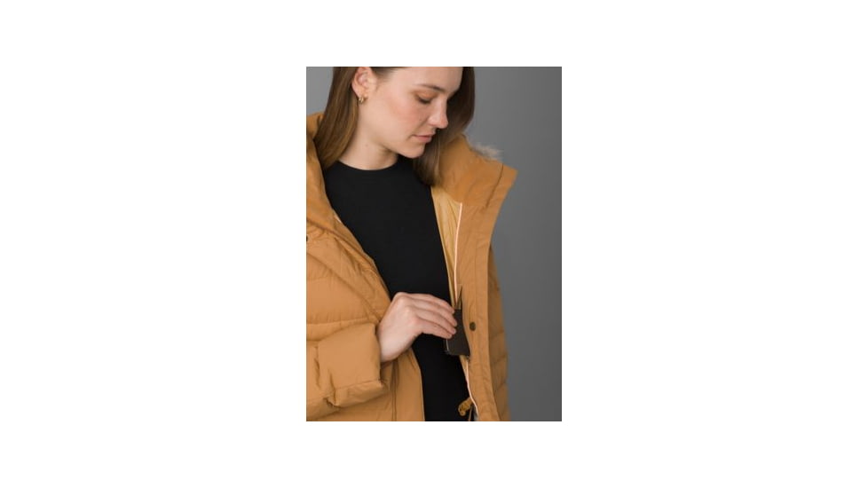 prAna Shiroma Jacket - Women's, Medium, Camel, 1968651-200-M