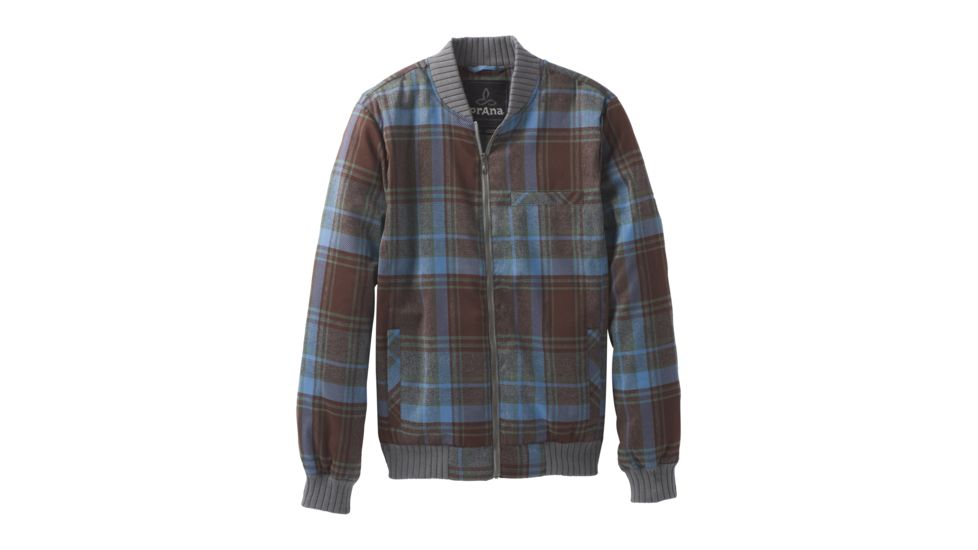 prAna Showdown Bomber Jacket - Women's, Heather Grey, X-Large, W23180621-HTGY-XL