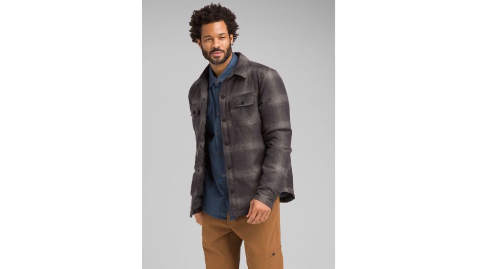 prAna Showdown Jacket - Mens, Gravel, Large, M23170517-GRA-L