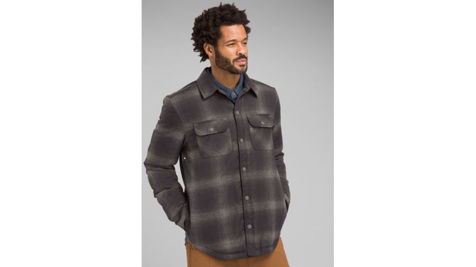 prAna Showdown Jacket - Mens, Gravel, Large, M23170517-GRA-L