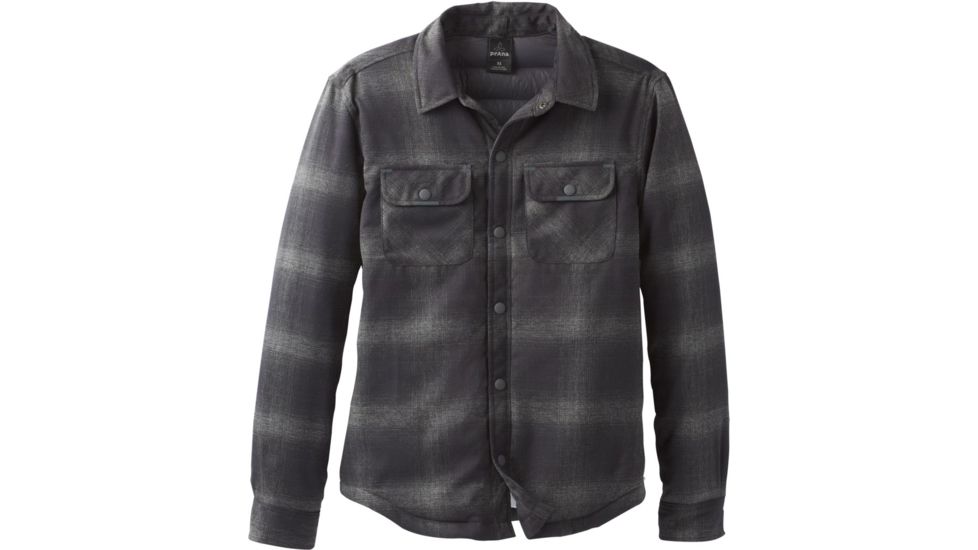 prAna Showdown Jacket - Mens, Gravel, Large, M23170517-GRA-L