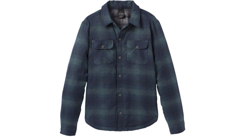 prAna Showdown Jacket - Mens, Grey Blue, Extra Large, M23170517-GYBL-XL