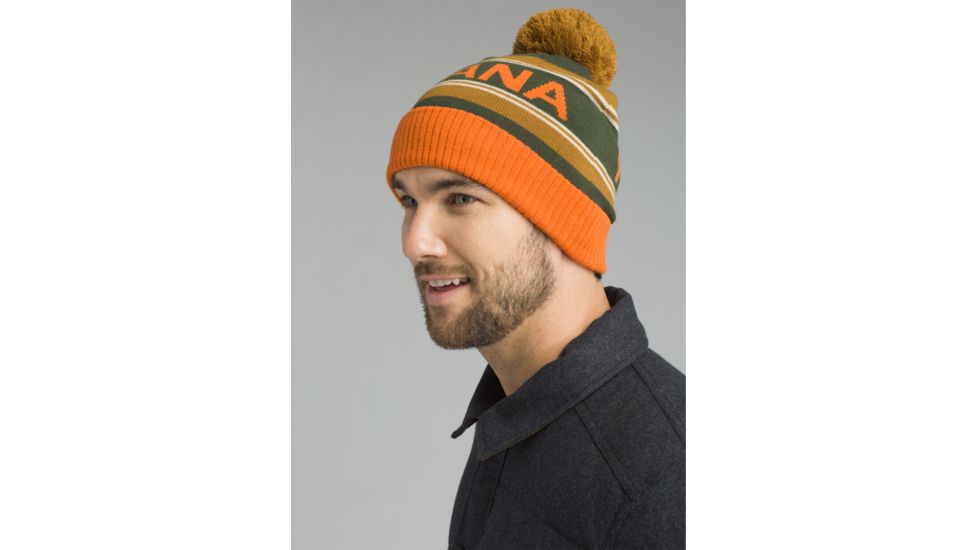 prAna Ski Time Beanie, Tangerine, One Size, U53180672-TNG-O/S
