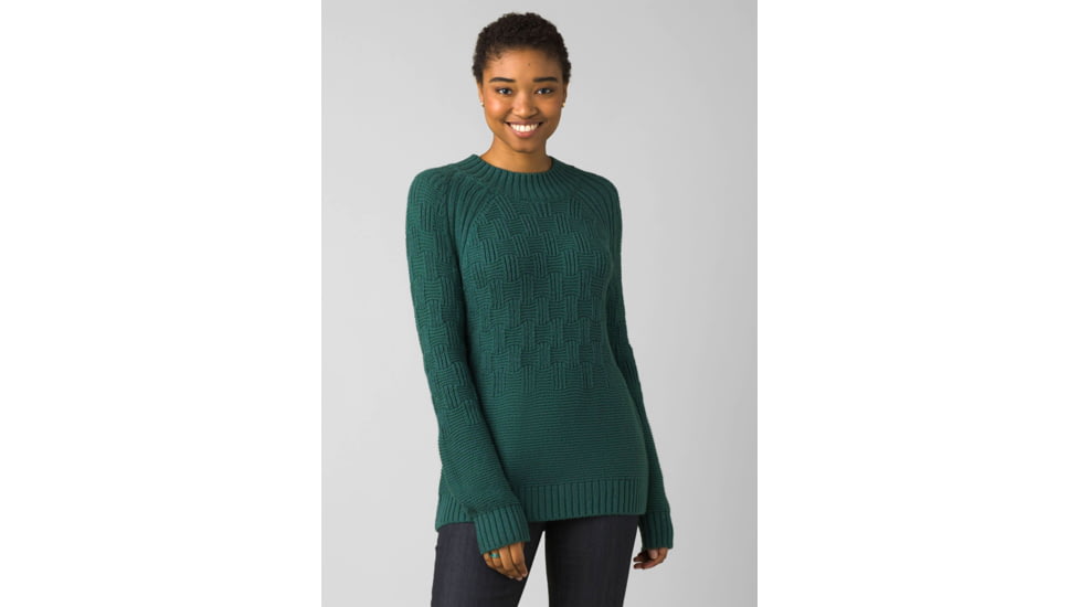 prAna Sky Meadow Sweater - Women's, Large, Soft Pine, 1967121-300-L