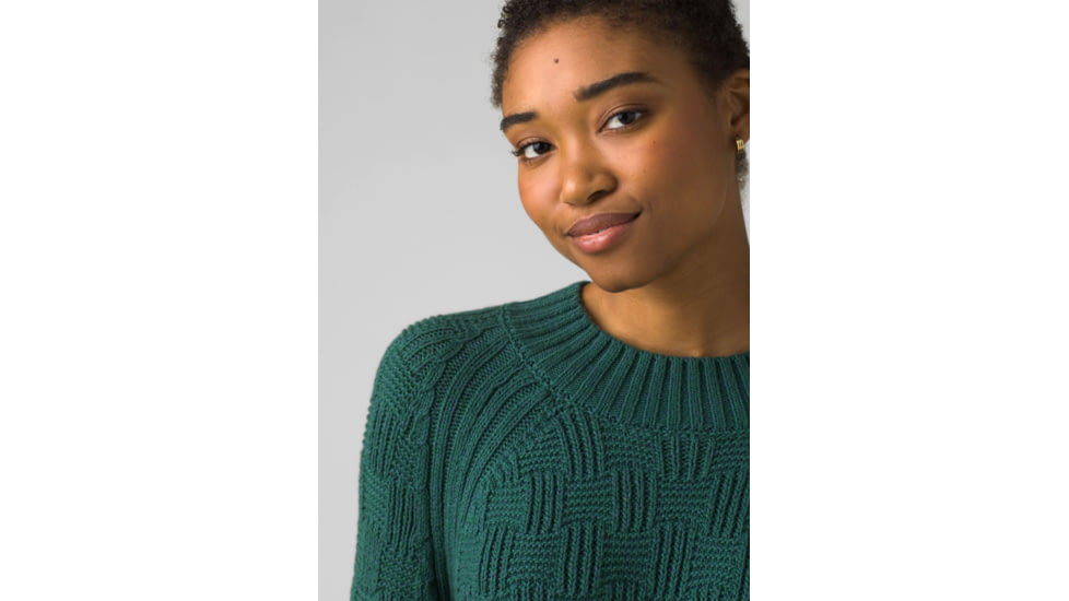 prAna Sky Meadow Sweater - Women's, Large, Soft Pine, 1967121-300-L