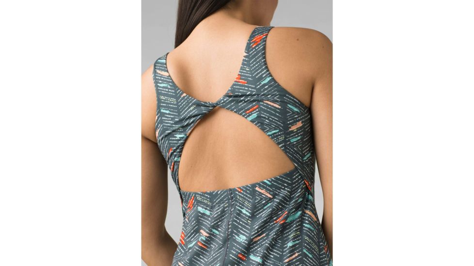 prAna Skypath Dress - Womens, Chalkboard Sketch, Extra Small, W31202050-CBSK-XS