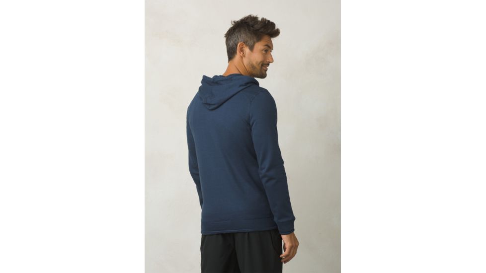 prAna Smith Full Zip Hoodie - Men's, Equinox Blue, Small, M21180472-EQBL-S