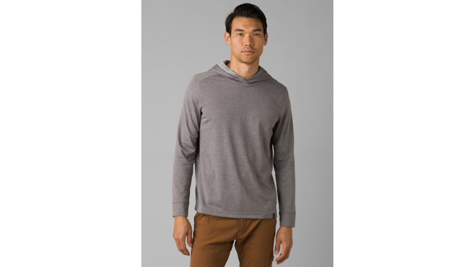 prAna Sol Defender Hoodie, Greystone, Small, 1965731-020-SL-S