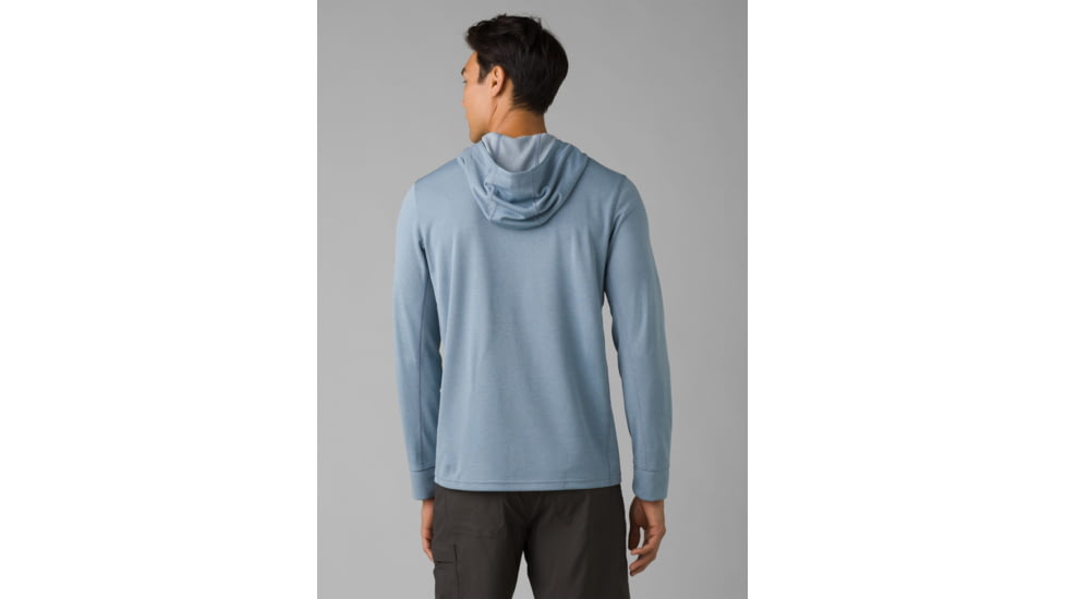 prAna Sol Defender Hoodie - Mens, Sea Mist, M, 1965731-400-SL-M