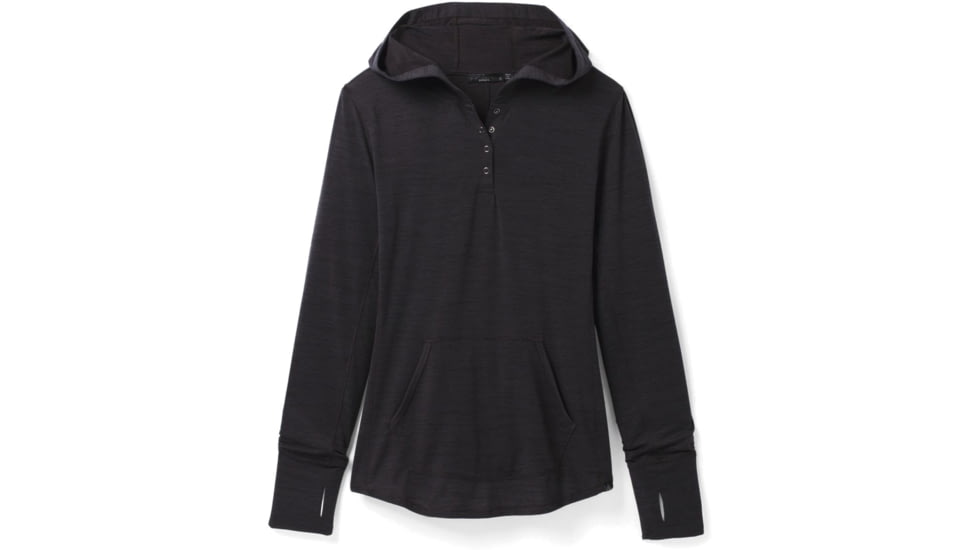 prAna Sol Protect Hoodie, Black, Large, 1962171-001-L
