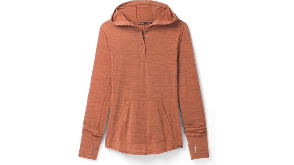 prAna Sol Protect Hoodie, Copper, Large, 1962171-200-L