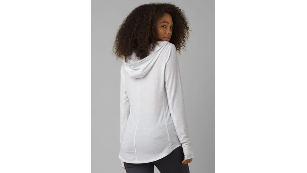 prAna Sol Protect Hoodie, Soft White, Medium, 1962171-100-M