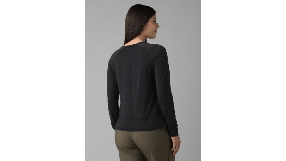 prAna Sol Protect Top - Womens, Black, L, 1962141-001-L