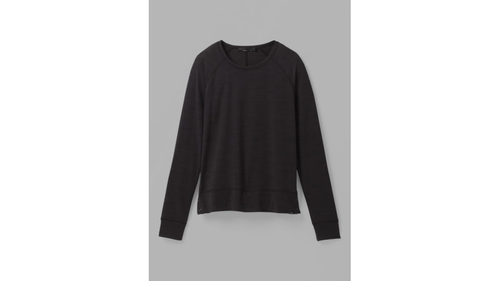prAna Sol Protect Top - Womens, Black, L, 1962141-001-L