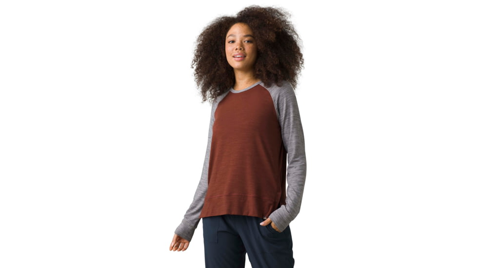 prAna Sol Protect Top - Womens, Manzanita, L, 1962141-201-L