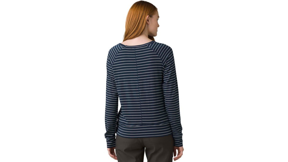 prAna Sol Protect Top - Womens, Nautical Stripe, L, 1962141-400-L